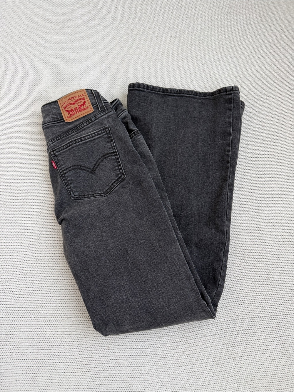 Levi’s Superlow Flare Jeans Black Size 26